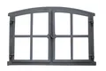 Produktbild: Stallfenster Fenster zum Öffnen Scheunenfenster grau 74cm wie Antik Eisenfenster