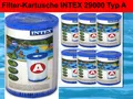 Produktbild: Intex Typ A Filterkartusche Pool Planschbecken Filter Kartusche Easy 1 2 3 6