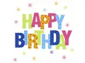 Produktbild: Duni Papierserviette Duni Servietten Birthday Star 33 x 33 cm - 20er