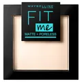 Produktbild: Maybelline New York Puder, Mattierend, porenverfeinernd und langanhaltend, Fit Me! Matte + Poreless, Nr. 105 Natural