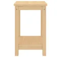 Produktbild: vidaXL Nachtkommode, Nachttisch Natur 35x30x47 cm Massivholz Kiefer