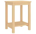 Produktbild: vidaXL Nachttisch Nachttisch Natur 35x30x47 cm Massivholz Kiefer (1-St)