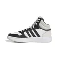 Produktbild: adidas Herren Hoops 3.0 Mid Lifestyle Basketball Classic Vintage Shoes Schuhe, Cloud White/core Black/Orbit Grey, 43 1/3 EU
