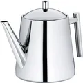 Produktbild: Kela Tee-Kanne Ancona 11356, Edelstahl, mit Edelstahl-Sieb, silber glänzend, 1,7 l