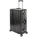 Produktbild: Travelhouse London - Sports Trunk Koffer, Trolley XL, schwarz - Schwarz/Grün/Silber/Gold