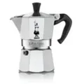 Produktbild: Bialetti Moka Express, Mokka-Kanne, 0,23 l, Aluminium, Aluminium, 4 Tassen, Moka Express