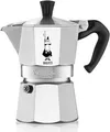 Produktbild: Bialetti Espressokocher Moka Express 1164 | 4 Tassen | Aluminium | Herdplatte | Ergonomischer Griff | Silber