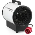 Produktbild: TROTEC Bauheizer TDS 50 R – Heizleistung 4,5 kW / 9 kW – Elektroheizer Luftmenge 844 m3/h – Heizlüfter für große Räume
