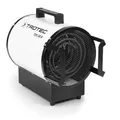 Produktbild: TROTEC Bauheizer TDS 50 R – Heizleistung 4,5 kW / 9 kW – Elektroheizer Luftmenge 844 m³/h – Heizlüfter für große Räume