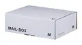 Produktbild: Ropipack Mailbox Versandkarton Versandbox wiederverschließbar 331 x 241 x 104 mm Weiß M - 20 Stück