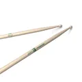 Produktbild: ProMark Drumsticks | Schlagzeug Sticks | Rebound 7A Raw Hickory Drumstick, Spitze aus Eichelholz