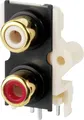 Produktbild: Monacor T-720G Cinch-Einbaubuchse