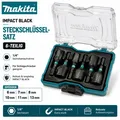 Produktbild: Makita E-15768 IMPACT BLACK Steckschlüssel Set 6-tlg 6–13 mm 1/4