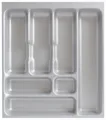Produktbild: Besteckeinsatz NOBILIA-50 mit 7-Facheinteilung, B 409 x T 462 mm / Schubladen...