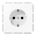 Produktbild: Jung CD1520BFKIWW SCHUKO Steckdose 16 A 250 V ~, alpinweiß