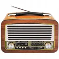 Produktbild: Retro Radio Akku Bluetooth Usb Aux Sd Powerbank Am Fm Sw