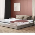 Produktbild: The White Stone Memory Foam-Matratze 140 x 220 | Höhe 27cm | Hypoallergener und atmungsaktiver Stoff | Orthopädische und selbstmodellierende Eigenschaften | Hergestellt in Italien