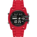 Produktbild: Diesel Herren Digital Quarz Armband Uhr DZ2159 Silikon rot 44 mm