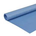 Produktbild: Clairefontaine 95713C - Rolle Kraftpapier, 3 x 0,70 m, 65 g, ideal für Ihre Bastelprojekte und DIY, Blau, 1 Rolle