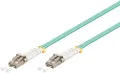Produktbild: Goobay 95750 LWL Kabel, Multimode (OM3) Aqua, 0.5 m, Türkis - LC-Stecker (UPC) >
