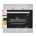 Produktbild: Exquisit Einbau-Backofen EBE 555-1.2U | Einbaubackofen | 57 L Garraum | edelstahl