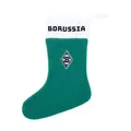 Produktbild: Borussia Mönchengladbach Nikolausstrumpf | Offizieller Fanartikel Fohlenshop | Gladbach Fanartikel Weihnachtsdeko mit gesticktem Vereinslogo