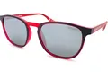 Produktbild: Superdry Vintage Neon Sonnenbrille Navy Opaque Rot Mit Silber Spiegelgläser 160