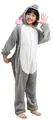 Produktbild: corimori Hasen-Kostüm Kinder Tierkostüme Onesie Karneval Fasching Jungen Mädchen 19 Hase grau,104-110 Ostern Osterhase Ohren
