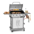 Produktbild: Lucifer 4 Gasgrill 4 x 3,6 kW Brenner 69x45cm Grillfläche Edelstahl Garten mobil