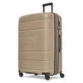 Produktbild: REDOLZ Hartschalen Check-in Koffer | Großer XL Trolley 51 x 32 x 76 cm mit Dehnfalte aus hochwertigem, leichtem Polypropylen | 4 Doppelrollen & TSA (Essentials 11)
