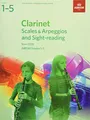 Produktbild: Clarinet Scales & Arpeggios and Sight-Reading, ABRSM Grades 1-5: from 2018 (ABRSM Scales & Arpeggios)