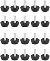 Produktbild: Verstellbare Möbelfüße Stellfüße M6x20mm für Stühle Tische Schränke 20 Stk