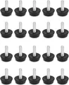 Produktbild: Verstellbare Möbelfüße Stellfüße M6x20mm für Stühle Tische Schränke 20 Stk