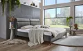 Produktbild: ATLANTIC home collection Polsterbett Madita, 180x200cm, mit organischer Kopfteilform, luxuriös gepolstertes Kopfteil, Bezugstoff mit Melange-Effekt