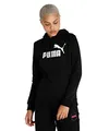 Produktbild: PUMA Damen ESS Logo Hoodie FL Schweiß, Schwarz, S