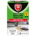 Produktbild: Protect Home Rattenfallen Click 2 Stück - Ratte Ratten bekämpfen Victor Falle