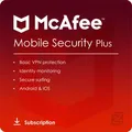 Produktbild: McAfee Mobile Security Plus VPN [Unlimited Device, 1 Years]