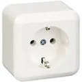 Produktbild: ELSO 385004 AP-Steckdose 16A CONTURA reinweiss - Weiß