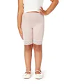 Produktbild: Merry Style Mädchen Kurze Leggings mit Spitze Mädchen Leggings aus Viskose MS10-434 (Puderrosa, 134)