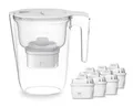 Produktbild: Philips Wasserfilter Philips Wasserfilter-Kanne 2,6L weiß inkl. 6 Filterkartuschen, Zubehör für Geschmack+ AWP210 & Antikalk+ AWP231, Reduziert den TDS Wert