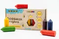Produktbild: Junior Bienenwachsmalstifte 6 Farben