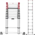 Produktbild: Hailo Teleskopleiter FlexLine T80, 7113-111, Länge 3,2m, aus Aluminium mit 11 Sprossen