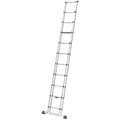 Produktbild: HAILO FlexLine Sicherheits-Teleskopleiter Anlegeleiter Aluleiter 11 Sprossen **N