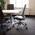Produktbild: Floortex Bodenschutzmatte | Bürostuhlunterlage ultimat | 150 x 150 cm | aus Original Polycarbonat | transparent | quadratisch | TÜV Zertifiziert | für alle Arten von Teppichböden