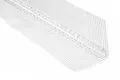 Produktbild: 50 Meter Außenputzprofil Eckwinkel aus PVC mit Armierung Gewebe 10x10cm PT10
