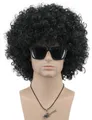 Produktbild: Afro Perücke 70er Jahre 80er Jahre Schwarz Short Curly Disco Rocker Perücke M...