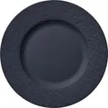 Produktbild: Villeroy & Boch Speiseteller Manufacture Rock, Schwarz, Keramik, rund, Essen & Trinken, Geschirr, Teller, Speiseteller