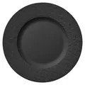 Produktbild: Villeroy & Boch MANUFACTURE ROCK BLACK Speiseteller Porzellan Schwarz Ø 27 cm