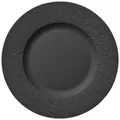 Produktbild: Villeroy & Boch MANUFACTURE ROCK Speiseteller D. 27cm schwarz grau Porzellan