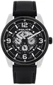 Produktbild: Police Watches Lawrence Herren Uhr analog Automatik mit Leder Armband PL.15663JSTB-02